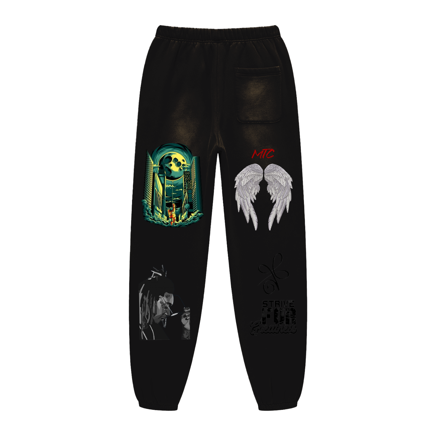 Sunfade Fleeced Sweatpants