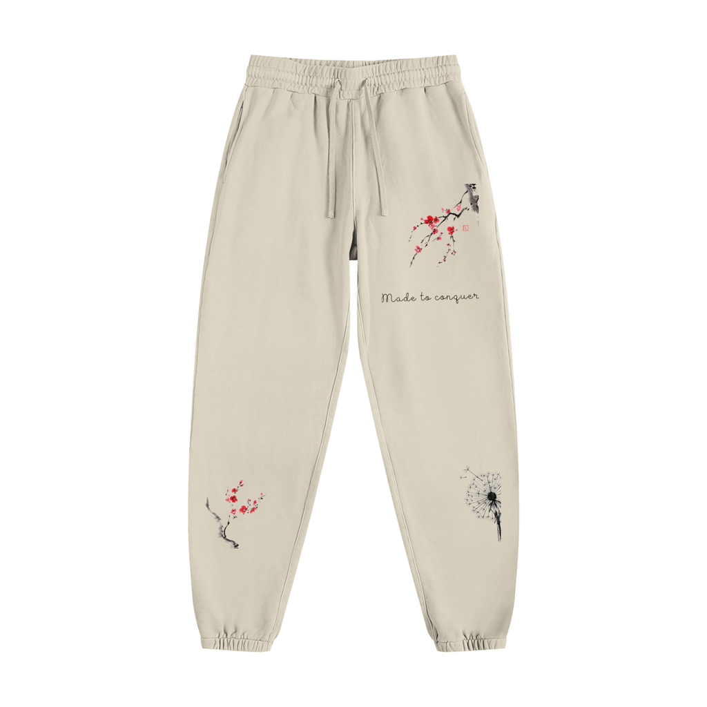 Vintage Washed Cotton Sweatpants