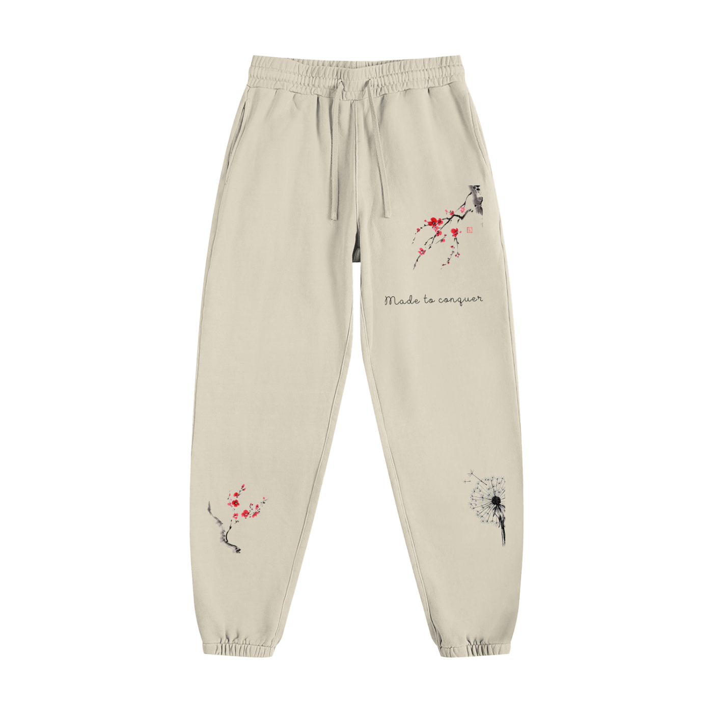 Vintage Washed Cotton Sweatpants