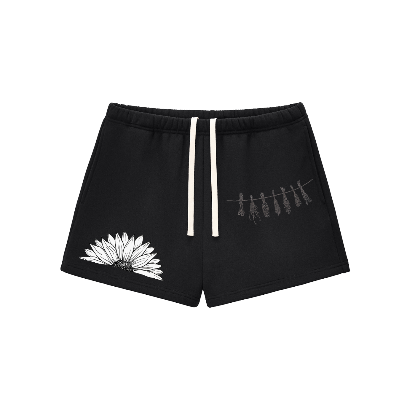 Essential Fleece Drawstring Sweatshorts