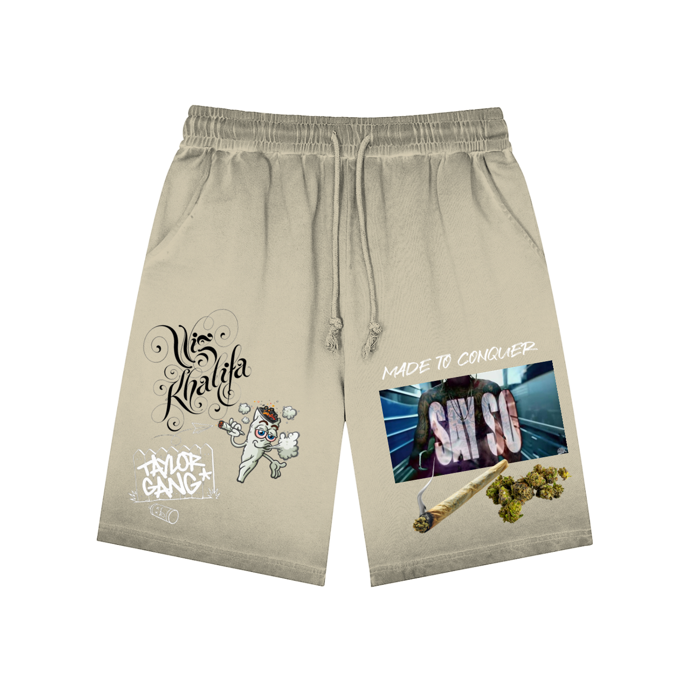 Reverse Dyed Sweatshorts