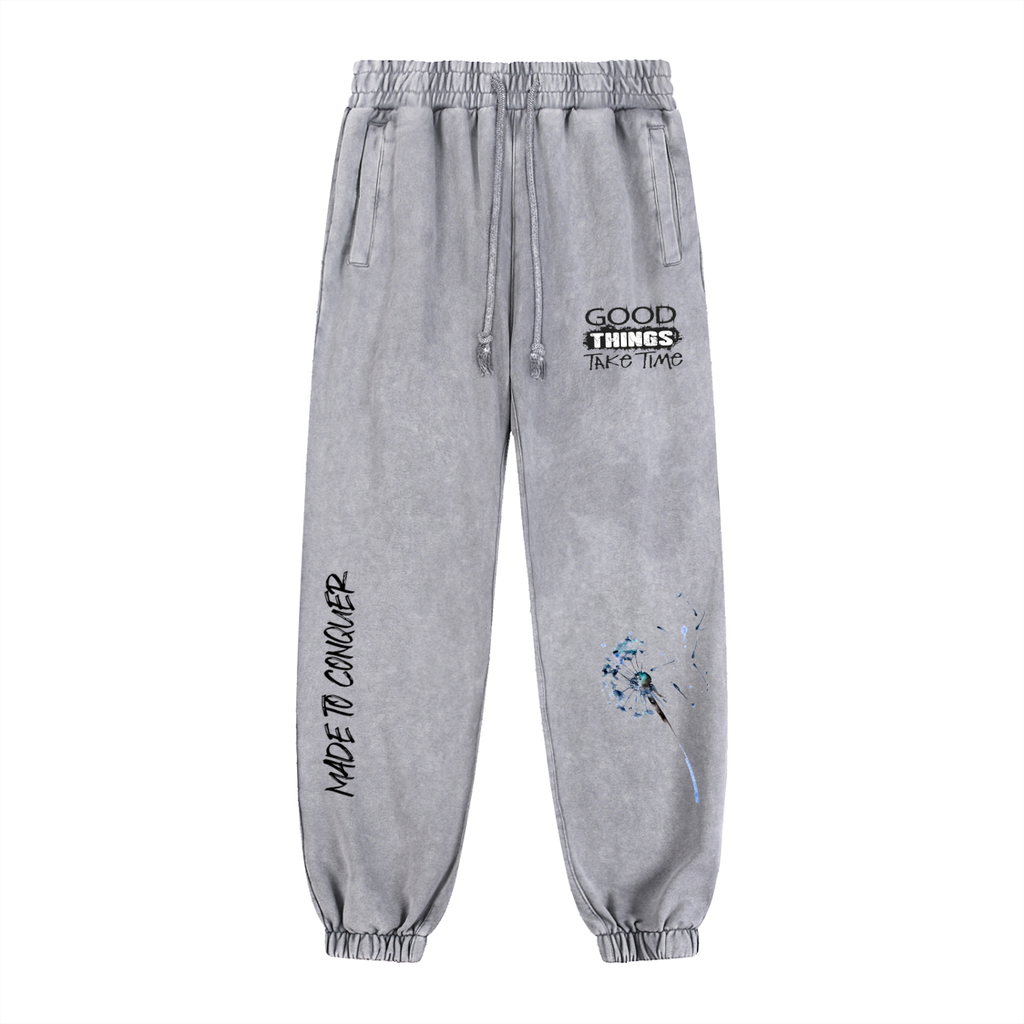 Snow Wash Heavyweight Jogged Sweatpants