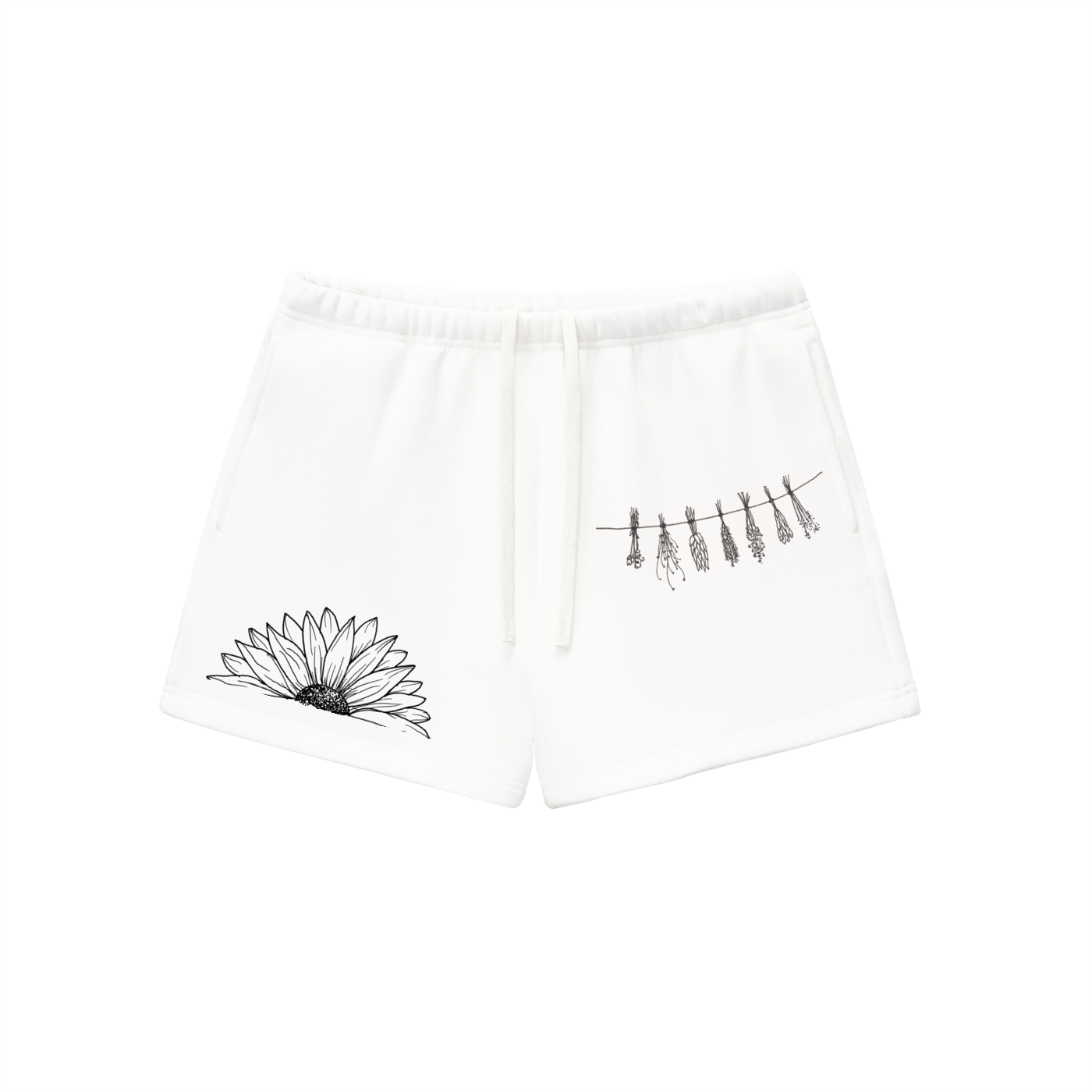 Essential Fleece Drawstring Sweatshorts