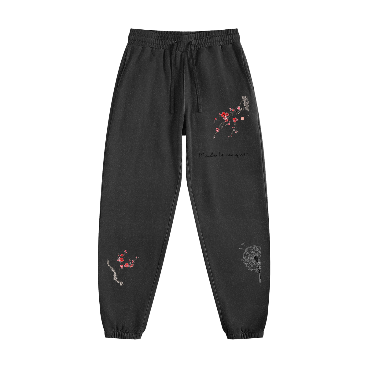 Vintage Washed Cotton Sweatpants